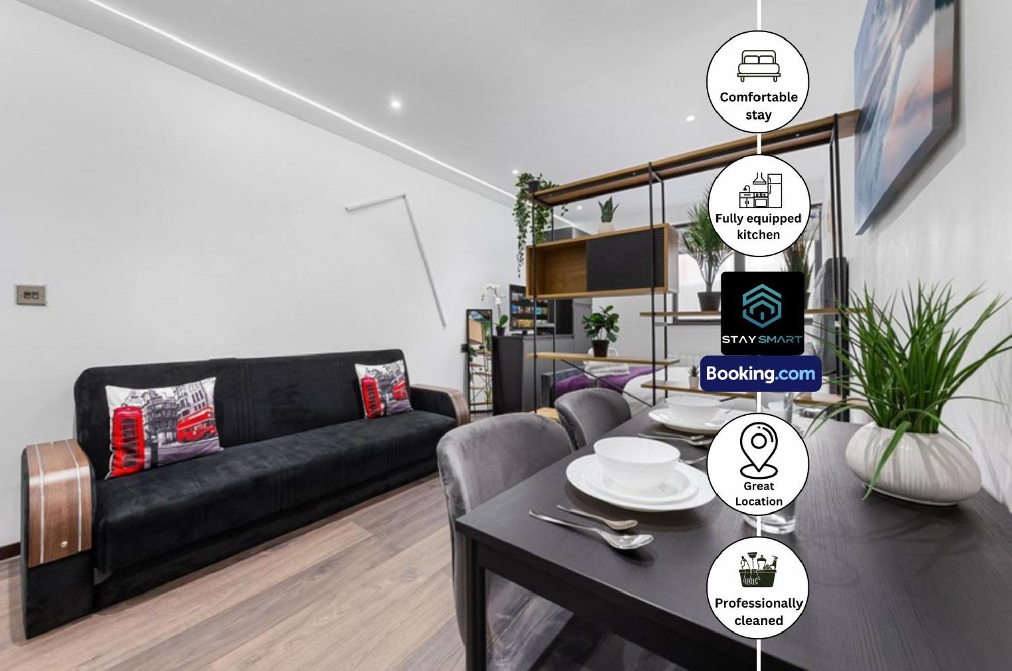 Stylish Studio Apt By Stay Smart Short Lets & Serviced Accommodation Woodstock With Free Wifi Λονδίνο Εξωτερικό φωτογραφία
