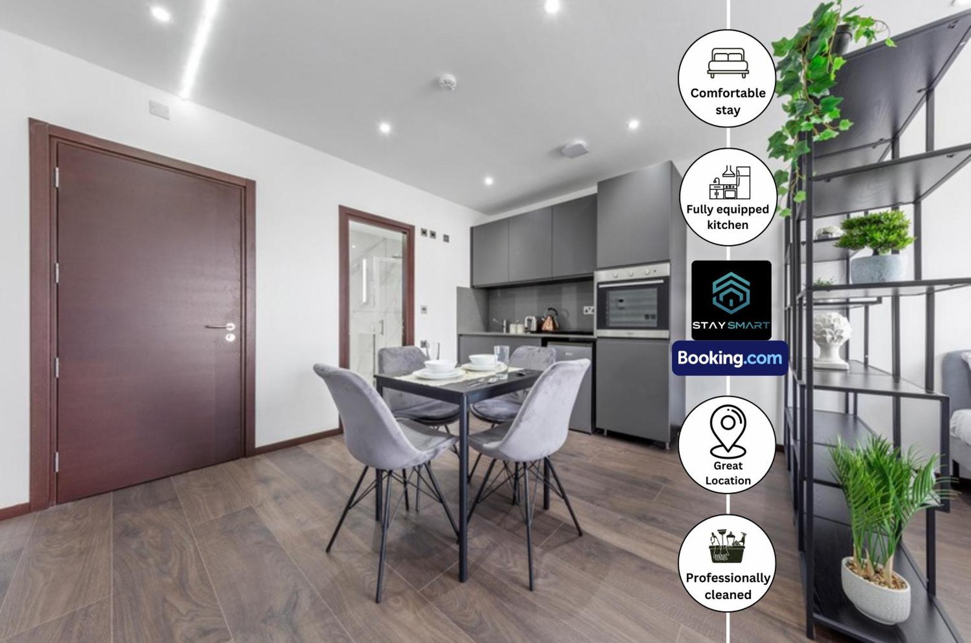 Stylish Studio Apt By Stay Smart Short Lets & Serviced Accommodation Woodstock With Free Wifi Λονδίνο Εξωτερικό φωτογραφία
